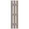 Ekena Millwork 12-in. W x 59-in. H Mid-America Vinyl, Standard Size Three Board Spaced Shutters, 008 - Clay, PR 00031259008 - alternate 8